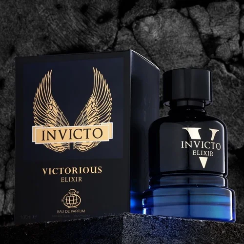 عطر ادکلن مردانه پاکو رابان اینویکتوس ویکتوری الکسیر فراگرنس ورد (Fragrance World Paco Rabanne Invictus Victory Elixir)
