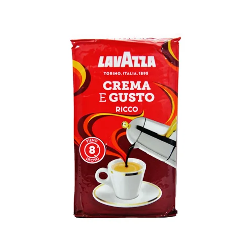 پودر قهوه اسپرسو کرم گوستو ریکو لاواتزا – lavazza