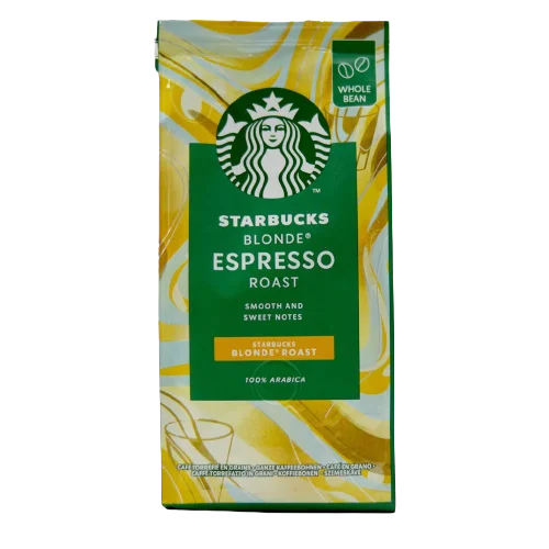 دانه قهوه استارباکس Starbucks مدل  Blonde Espresso Roast
