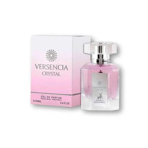 عطر ادکلن زنانه ورساچه برایت کریستال صورتی الحمبرا (Alhambra Versace Bright Crystal)