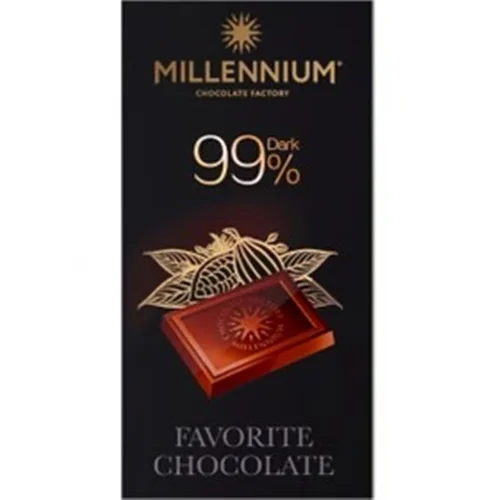شکلات تلخ ۹۹ درصد میلینیوم – Millennium Dark Chocolate