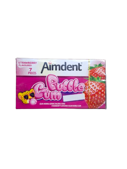آدامس با طعم توت فرنگی  Aimdent