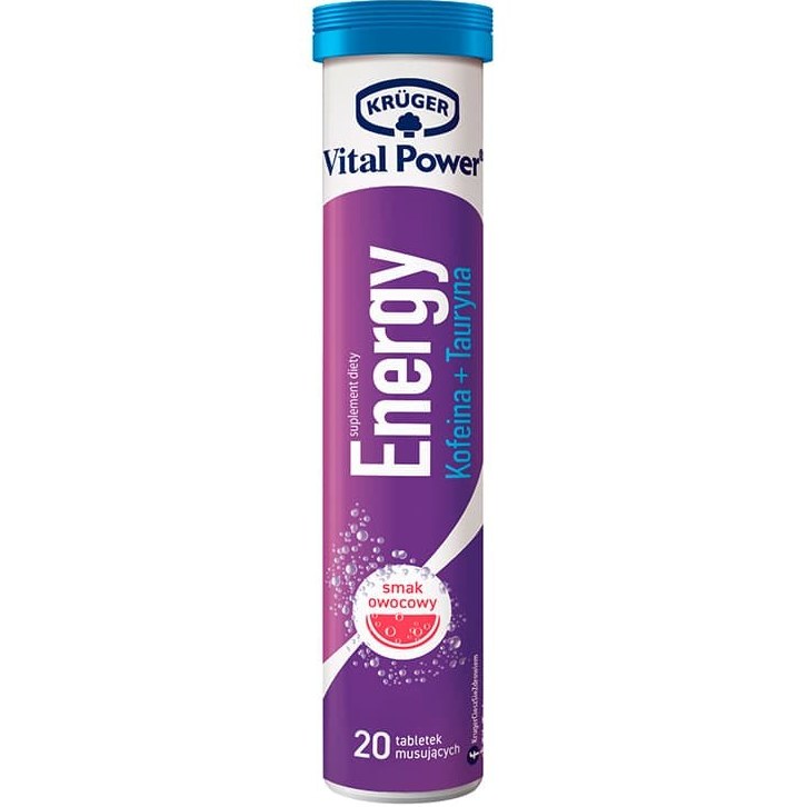 قرص جوشان انرژی ویتال پاور کروگر Kruger Vital Power