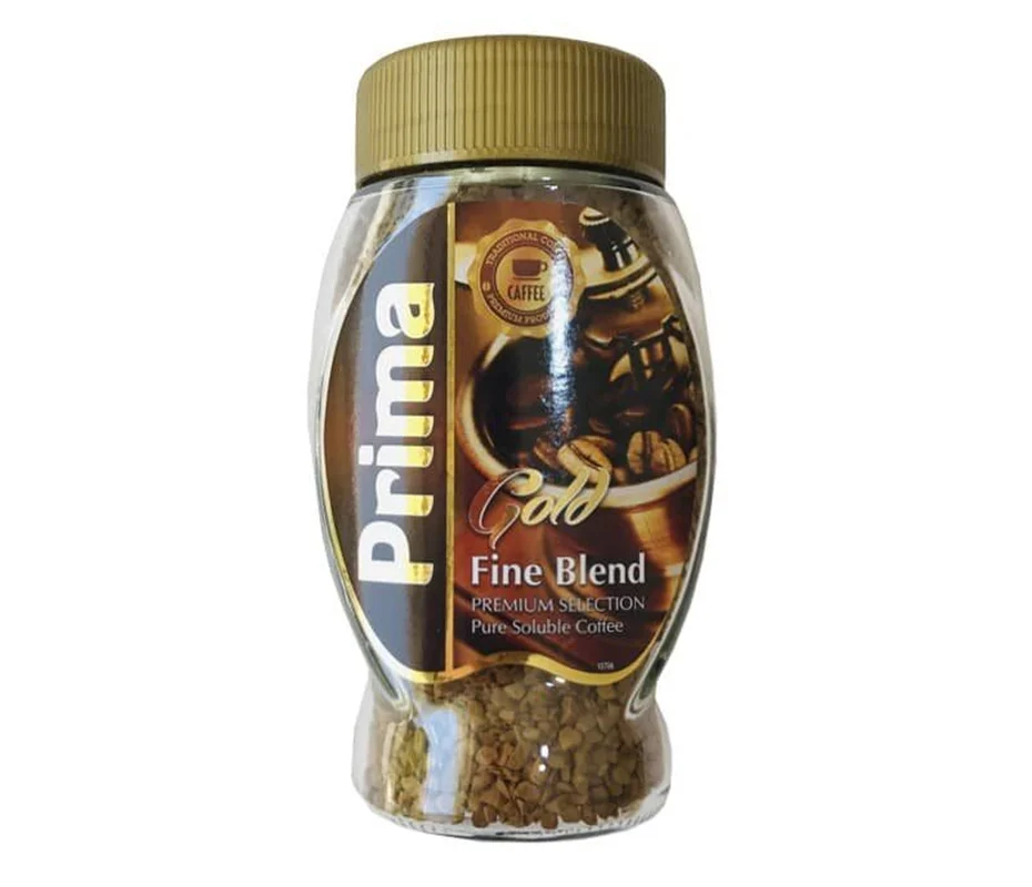 قهوه فوری پریما Prima مدل GOLD وزن 100 گرم