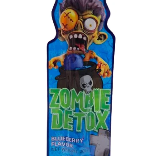 ژله ترش زامبی با طعم بلوبری 20 گرمی zombie