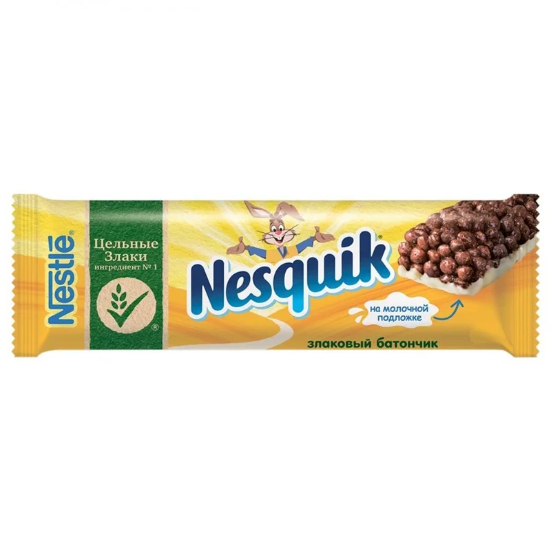 شکلات بار شکلاتی غلات نسکوئیک  Nesquik Nesquik Choco Corn Flakes