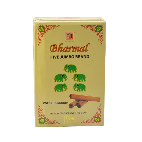چای بارمال Bharmal مدل Five Jumbo با طعم دارچین
