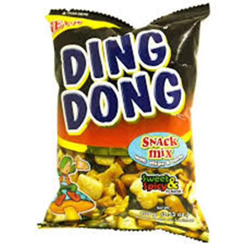 اسنک میکس دینگ دونگ DING DONG با طعم تند و شیرین ( مشکی)