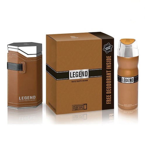 عطر ادکلن امپر لجند قهوه ای | Emper Legend حجم 100 میل + اسپری (اورجینال)