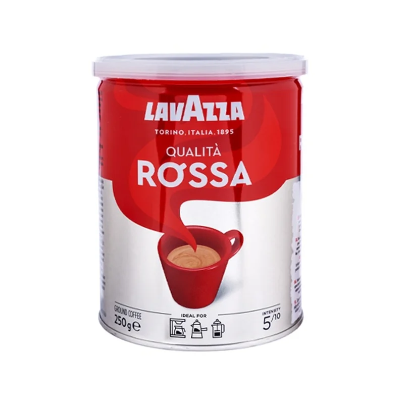 قوطی قهوه لاوازا روسا 250 گرمی Qualità Rossa