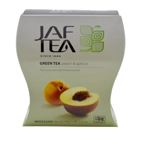 چای سبز جف تی Jaf Tea مدل Peach & Apricot