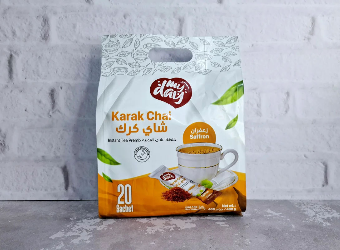 چای کرک با طعم زعفران _ ۲۰ تایی   may day