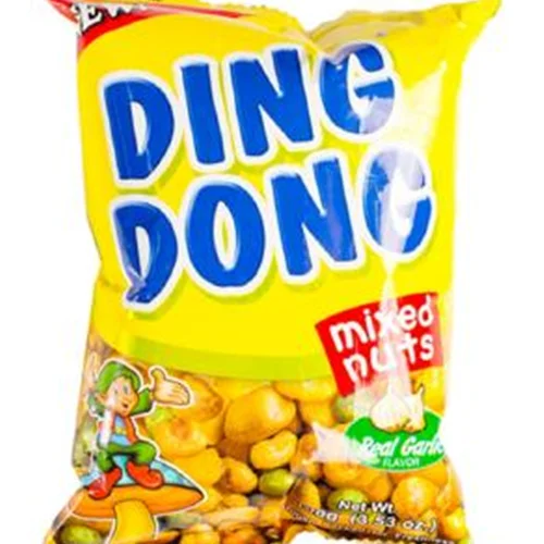 آجیل هندی دینگ دونگ با طعم سیر Ding Dong ( زرد)