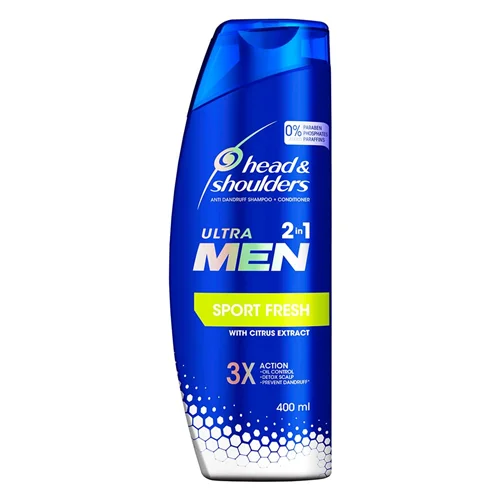 شامپو + حالت دهنده هد اند شولدرز SHOULDERS مدل Sport Fresh