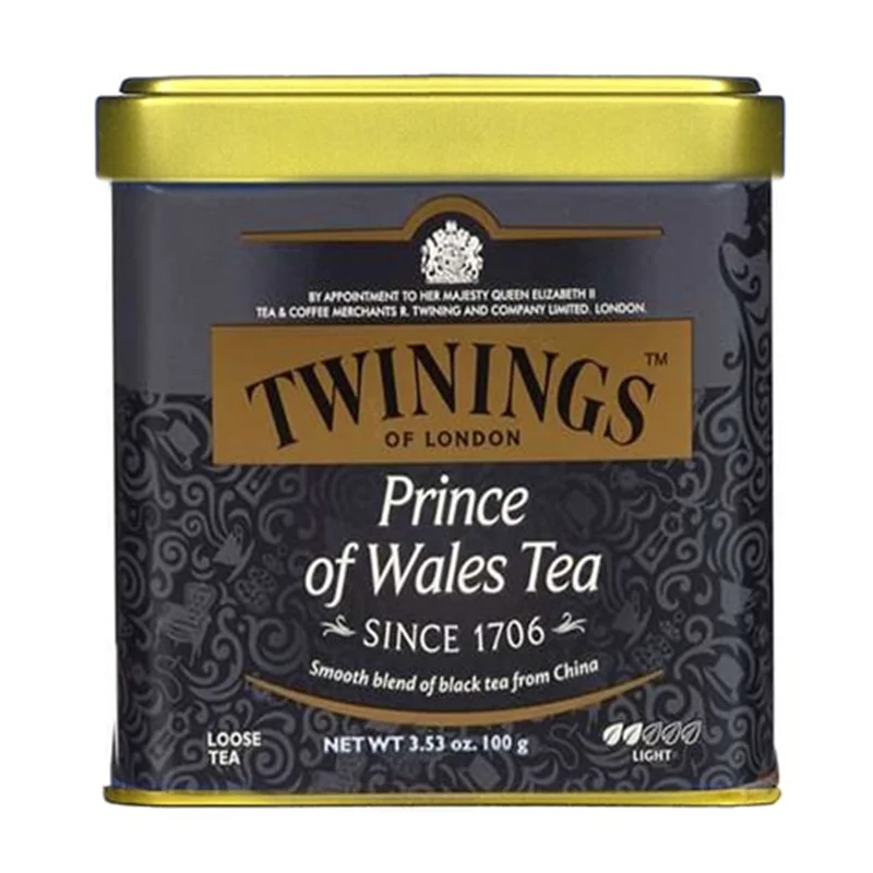 چای سیاه شاهزاده ی ولز توینینگز قوطی فلزی – Twinings