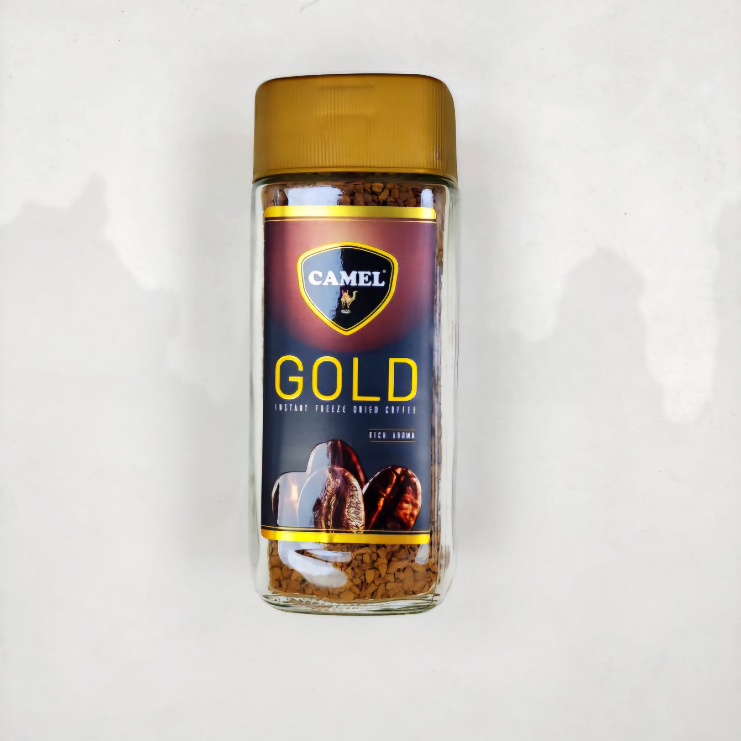 قهوه گلد کمل شیشه 50 گرمی –  camel gold