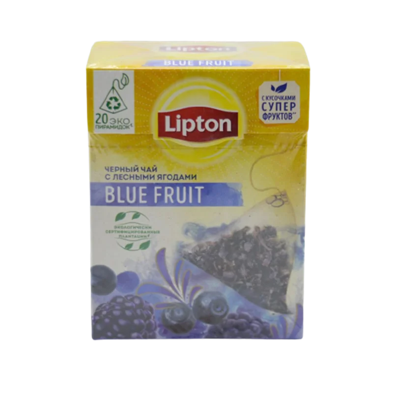چای لیپتون Lipton مدل Blue Fruit بسته 20 عددی