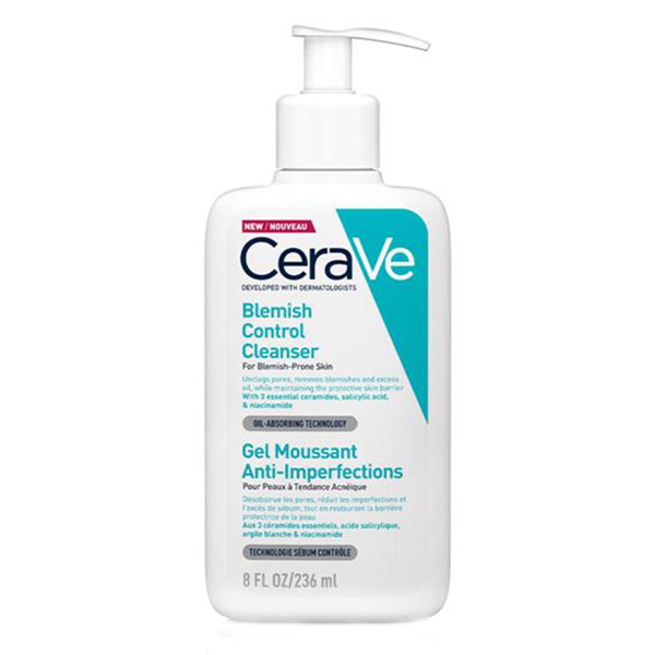 ژل شوینده ضد جوش و آکنه سراوی Cerave blemish control cleanser