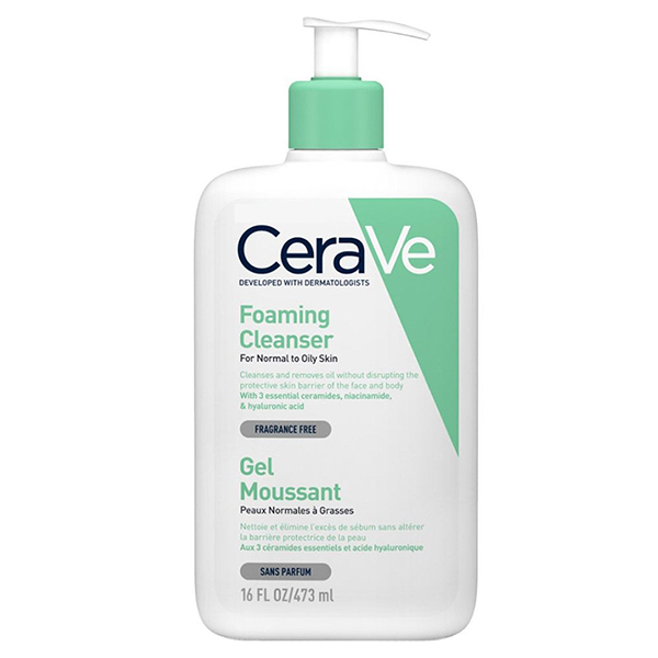 فوم شوینده صورت پوست نرمال تا چرب سراوی Cerave Normal To Oily Skin Foaming Cleanser