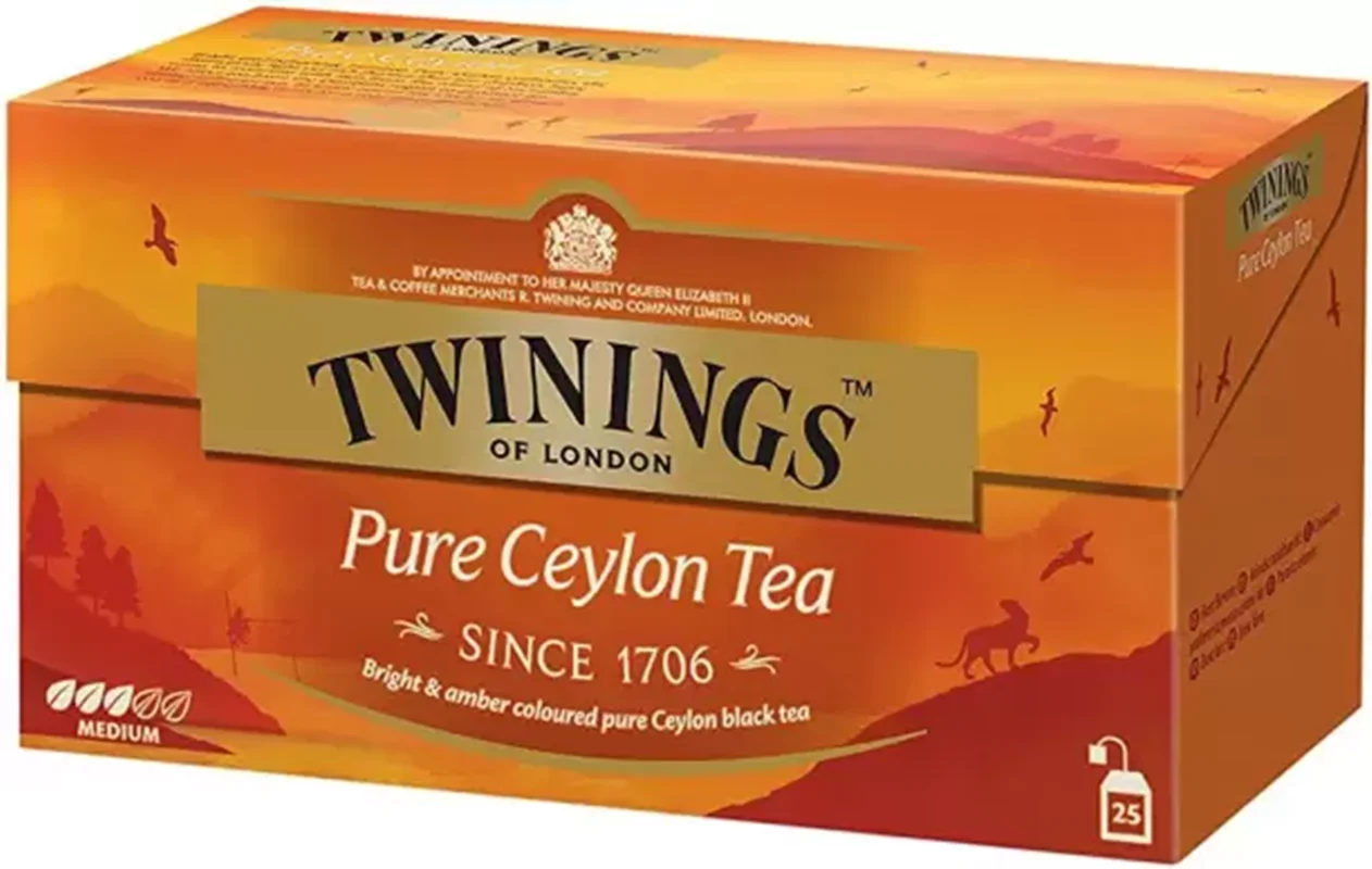 چای کیسه ای توینینگز  Twinings مدل Pure Ceylon