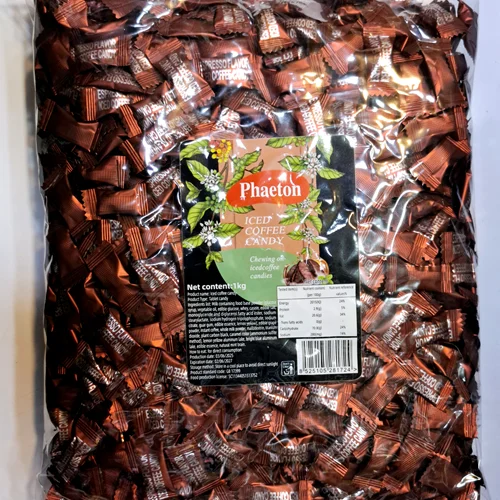 قرص قهوه کافی کندی  با طعم اسپرسو  _ ۱ کیلویی _  Espresso Coffee Candy ICED