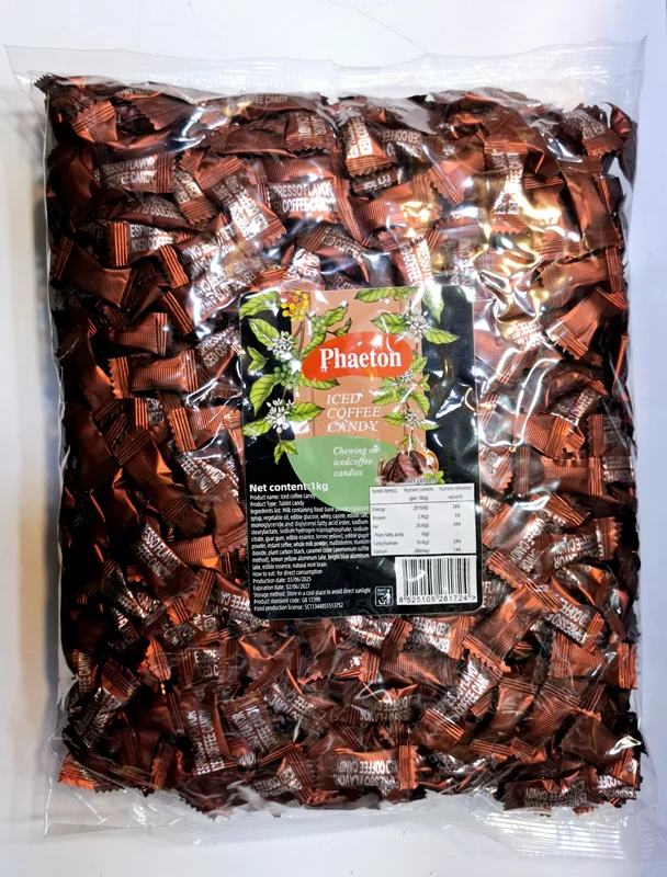 قرص قهوه کافی کندی  با طعم اسپرسو  _ ۱ کیلویی _  Espresso Coffee Candy ICED