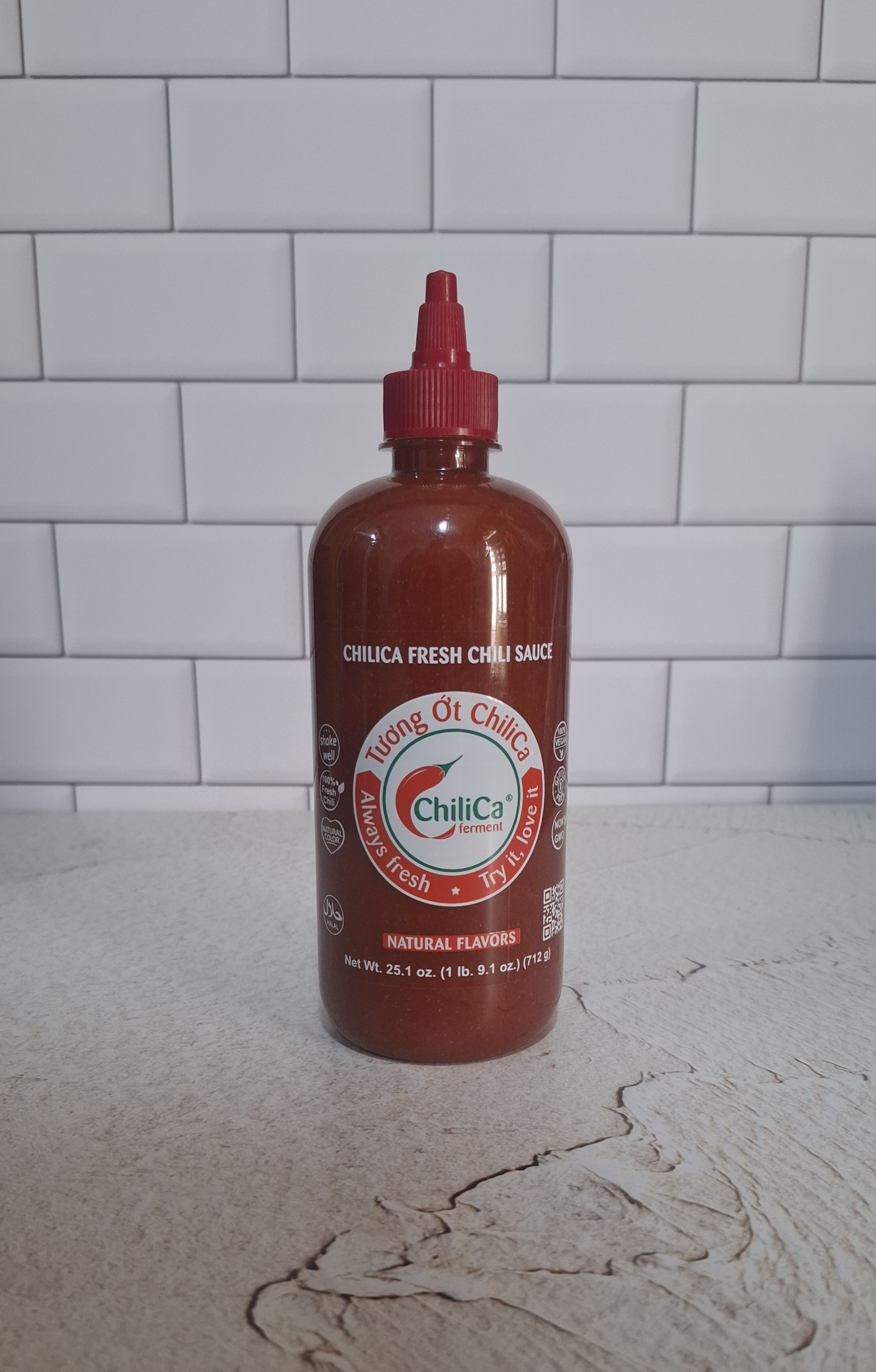 سس فلفل تند چیلی  چیلیکا برند CHilica Ferment وزن 712 گرمی