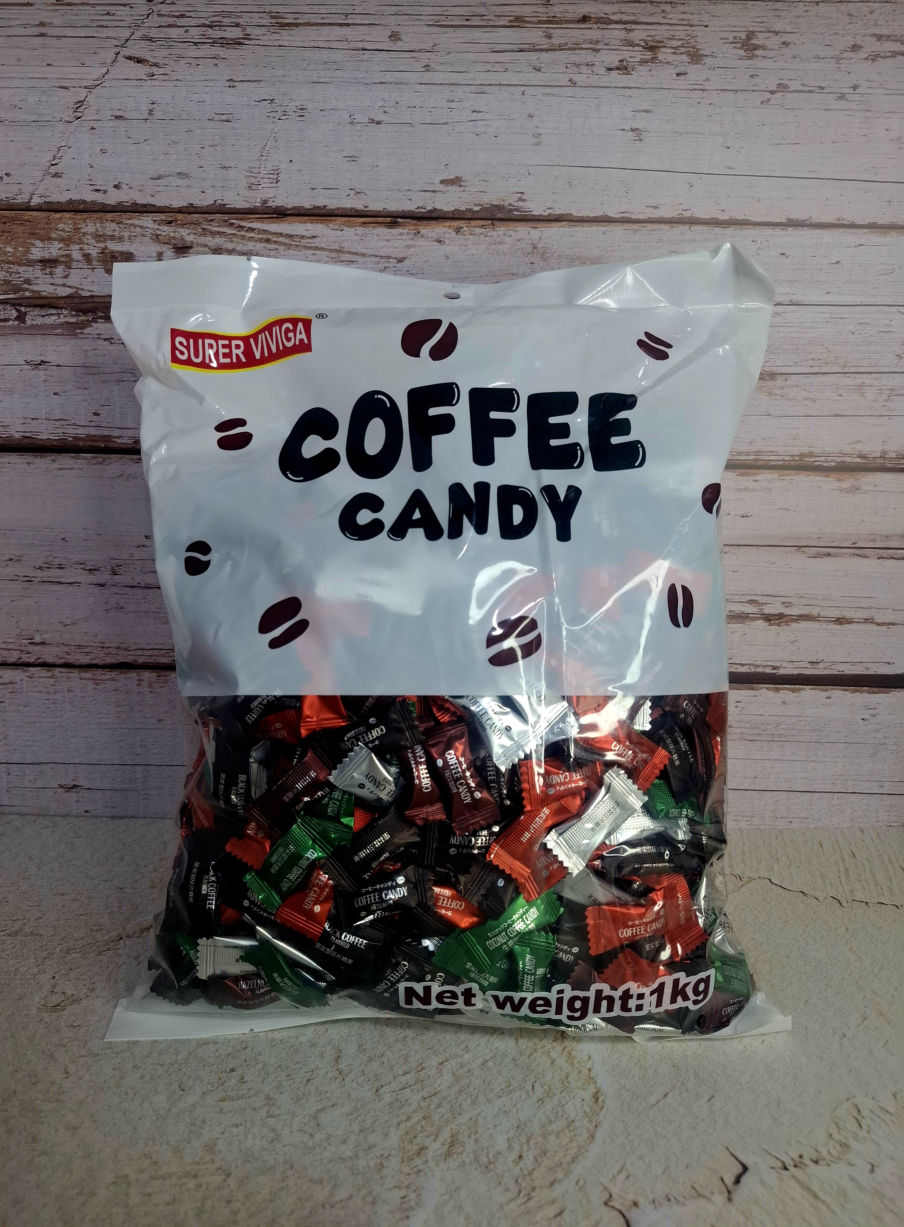 قرص قهوه کافی کندی میکس _ 5 طعم _Coffee Candy _ یک کیلویی
