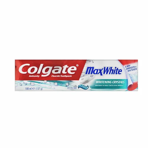 خمیر دندان کلگیت Colgate سری Max White مدل Whiteninig Crystals