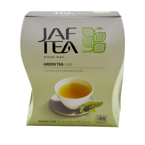 چای سبز جف تی Jaf Tea مدل Mint