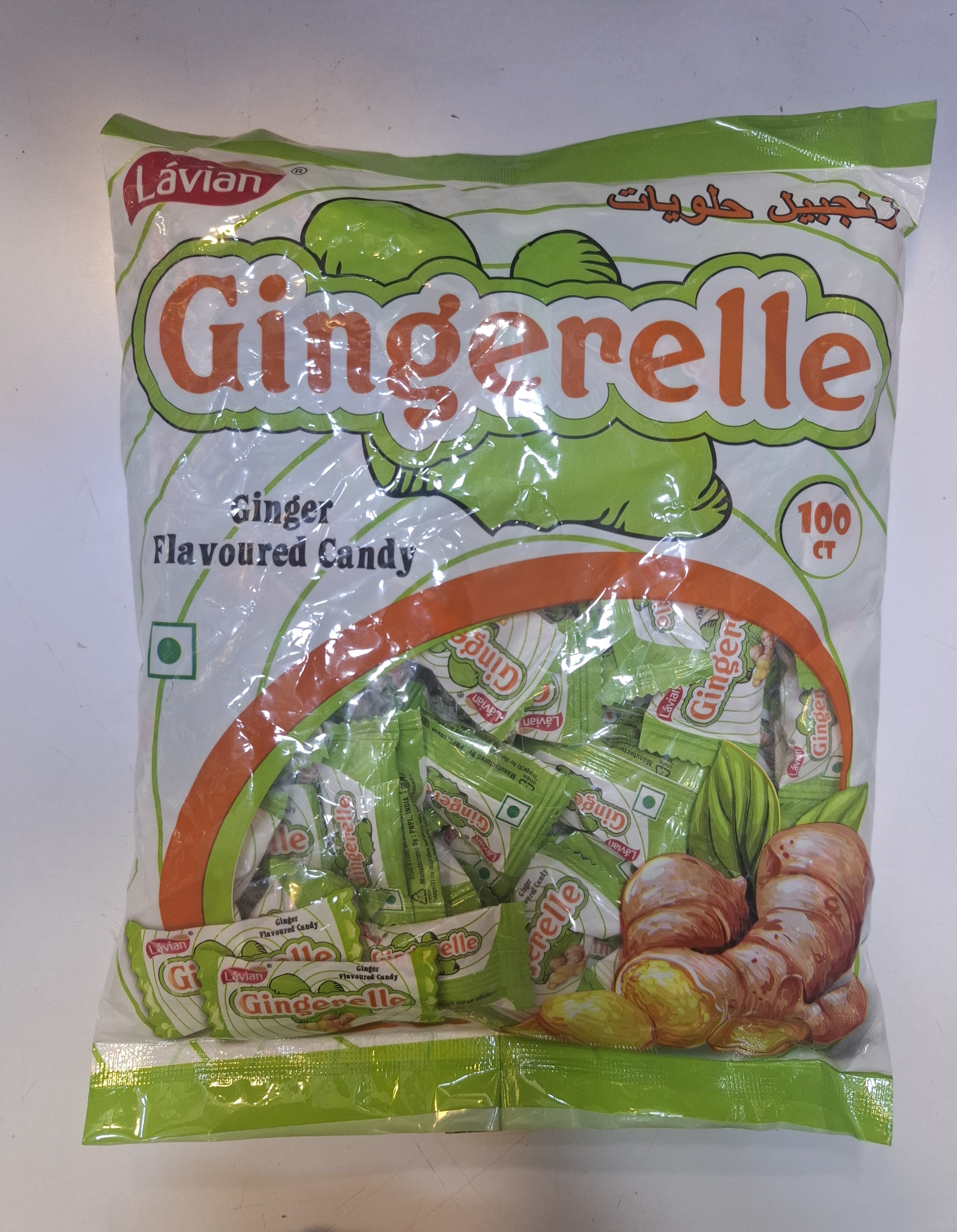 آبنبات زنجبیلی 400 گرمی Gingerelle