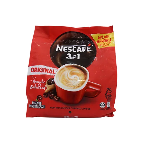 پودر قهوه فوری نسکافه مدل اورجینال بسته ۲۵ عددی