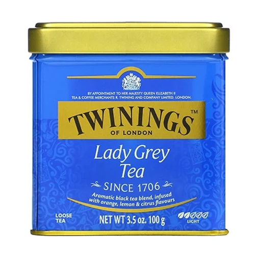 چای سیاه لیدی گری توینینگز قوطی فلزی – Twinings