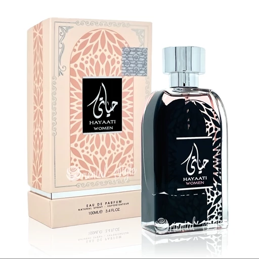عطر ادکلن حیاتی صورتی زنانه ارض الزعفران Hayaati Women