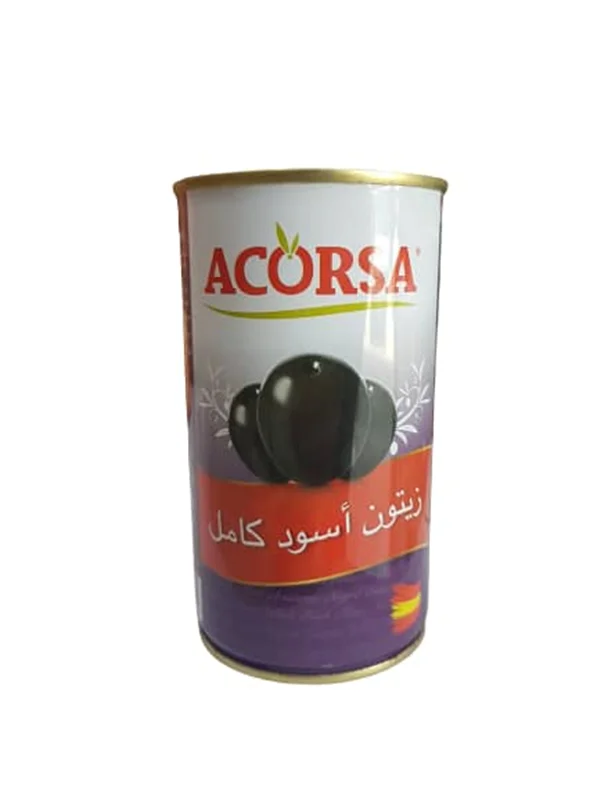 زیتون سیاه قوطی Acorsa