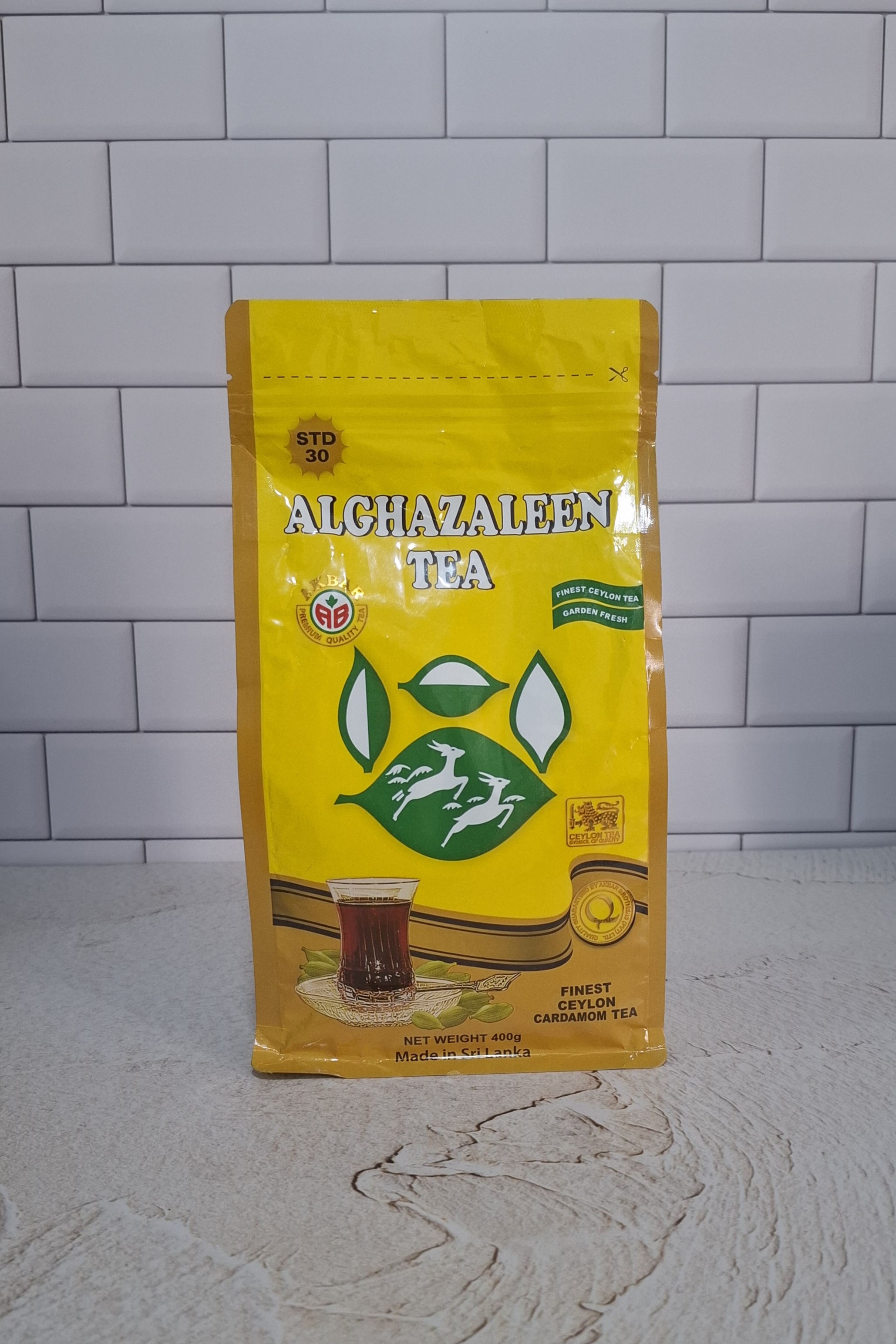 چای الغزالین با طعم هل _ 400 گرم