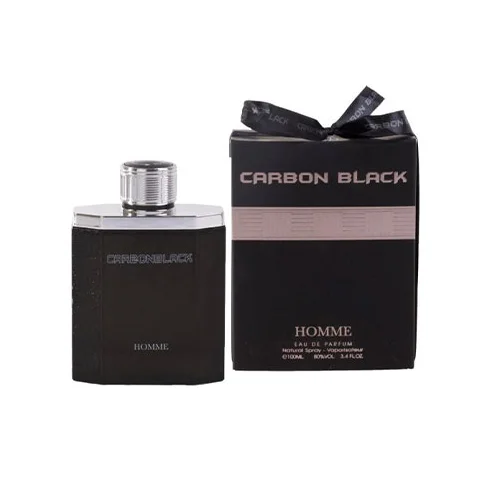 عطر ادکلن مردانه فراگرنس ورد کربن بلک هوم (Fragrance World Carbon Black Homme)