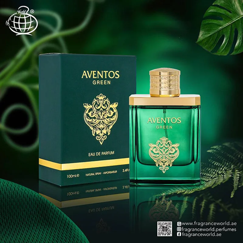 عطر ادکلن مردانه کرید گرین آیریش فراگرنس ورد (Fragrance World Creed Green Irish)