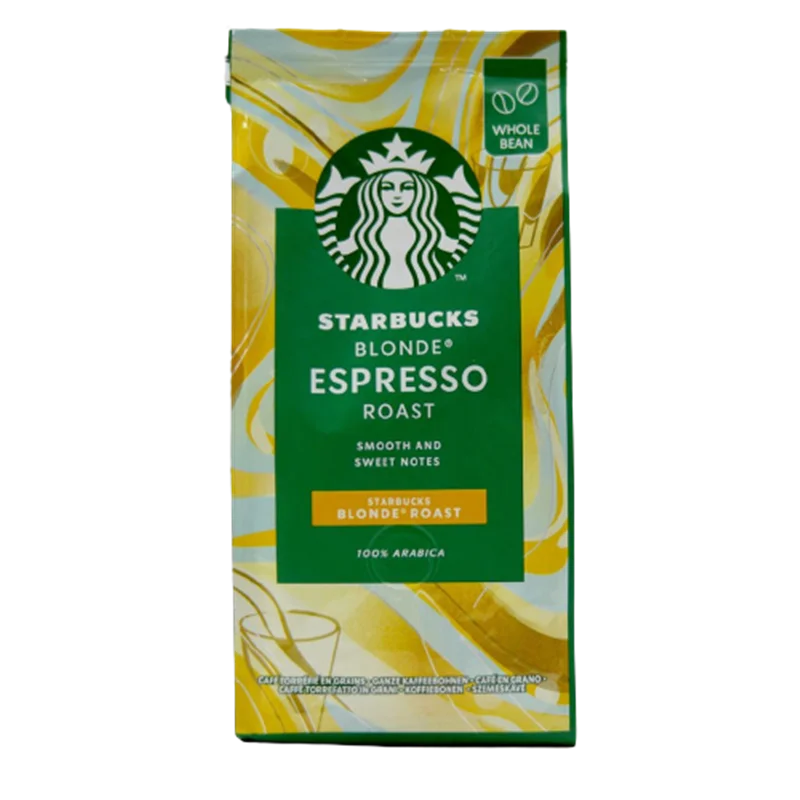 دانه قهوه استارباکس Starbucks مدل  Blonde Espresso Roast
