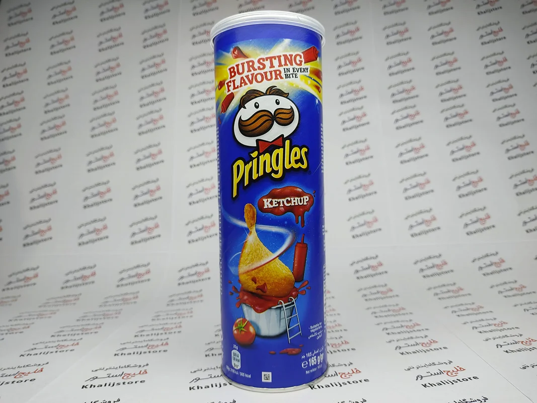 چیپس پرینگلز Pringles طعم کچاپ