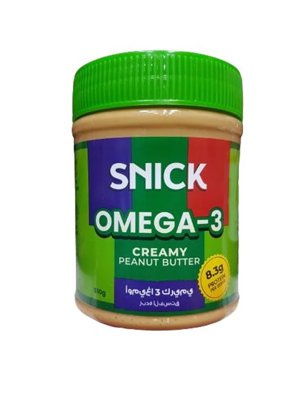 کره بادام‌زمینی اومگا ۳ برند Snick