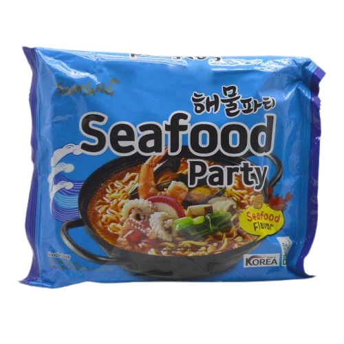نودل کره ای با طعم غداهای دریایی سامیانگ Samyange مدل Sea Food