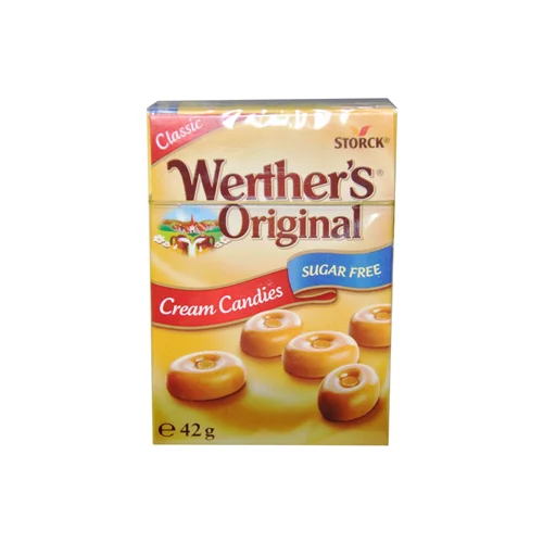 آبنبات کره ای وردرز بدون شکر Werther’s Original