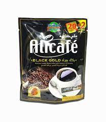 قهوه فوری علی کافه مدل Black Gold بسته ۲2 عددی