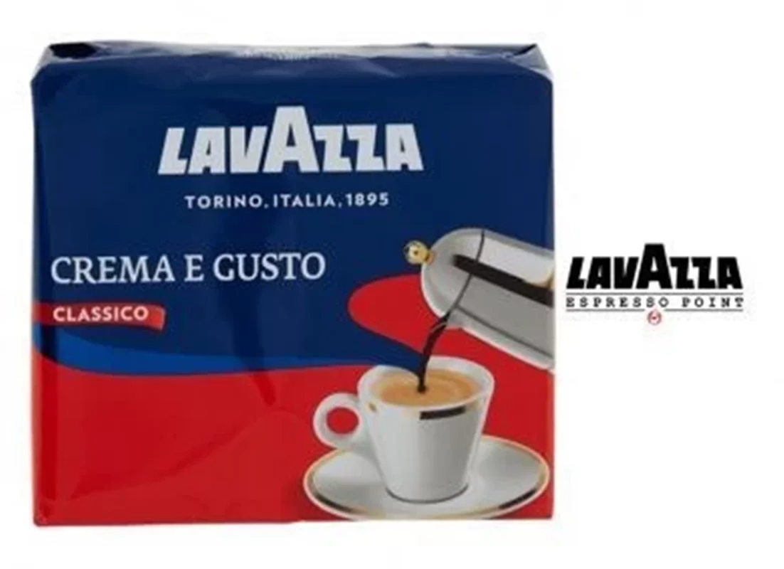 قهوه اسپرسو لاوازا LAVAZZA مدل Crema E Gusto Classico بسته ۲ عددی