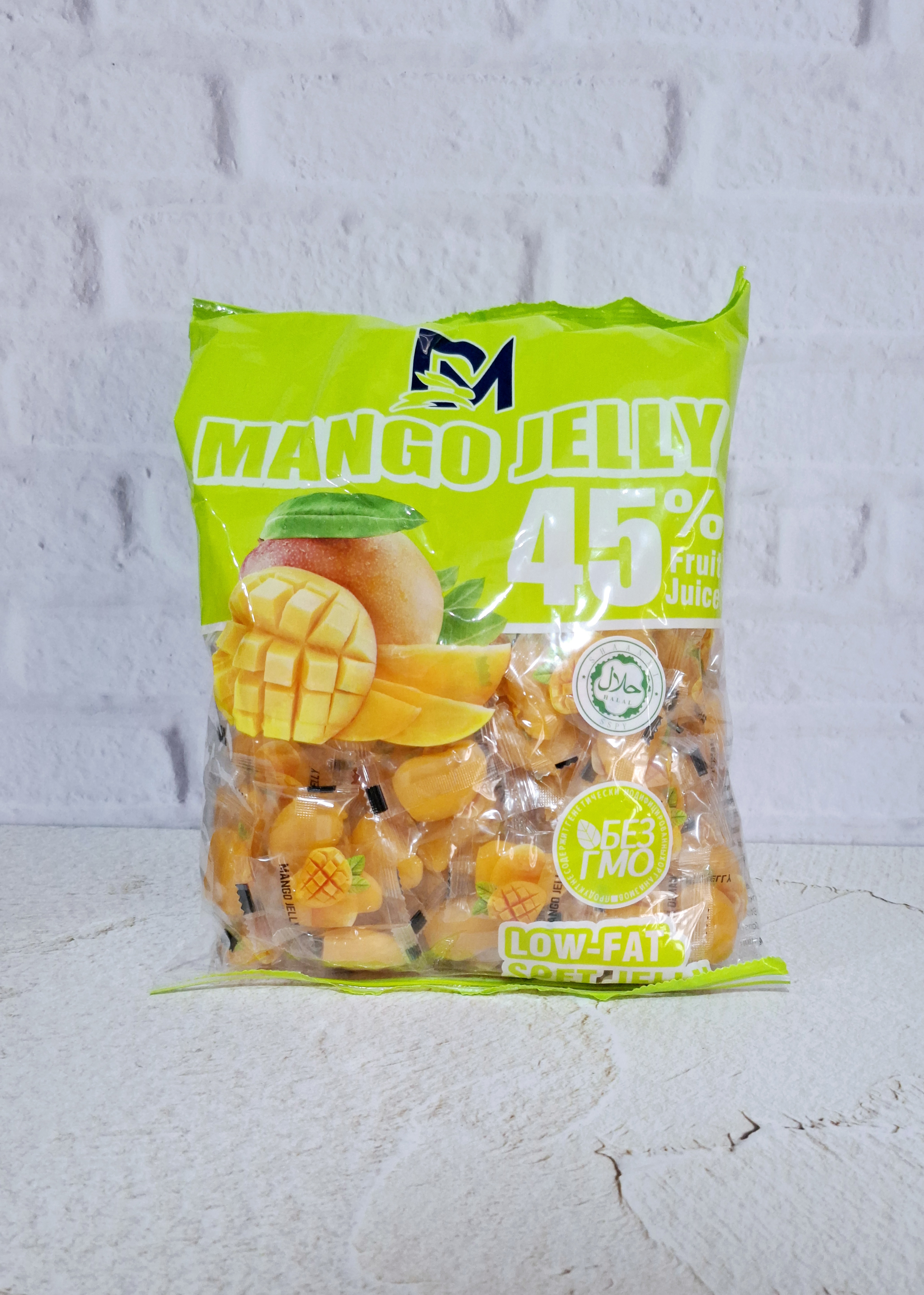 تافی ژله ای انبه _  یک کیلویی _ MANGO SOFT JELLY