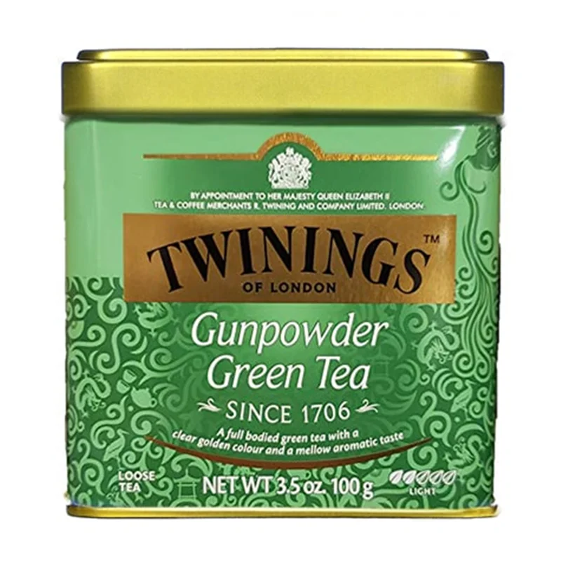 چای سبز باروتی قوطی فلزی توینینگز – Twinings