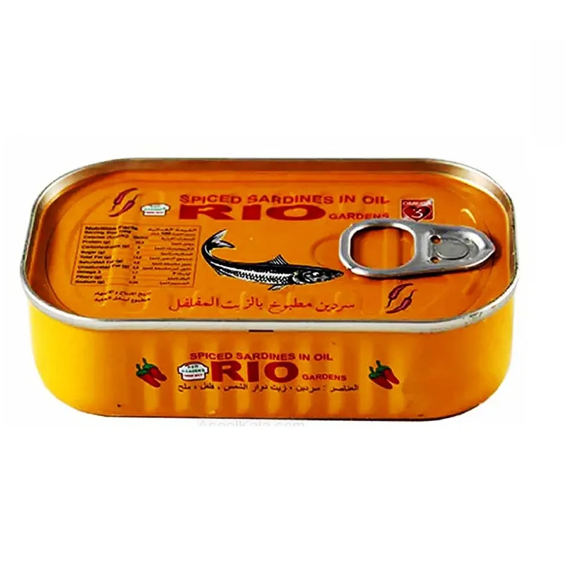 ماهی ساردین ریو فلفلی 125 گرمی Rio