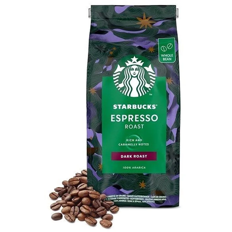 دانه قهوه استارباکس Star Bucks مدل Espresso Roast