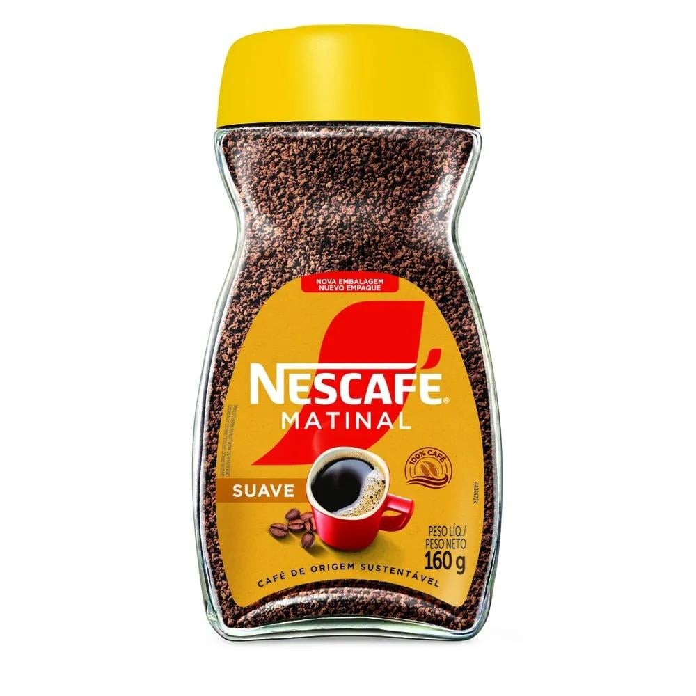 قهوه فوری نسکافه مدل ماتینال (Nescafé Matinal Suave) با وزن ۱۶۰ گرم